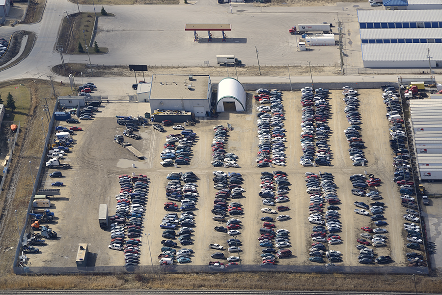 aerial view